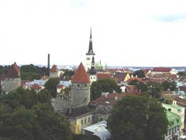 Unterstadt und Ostsee